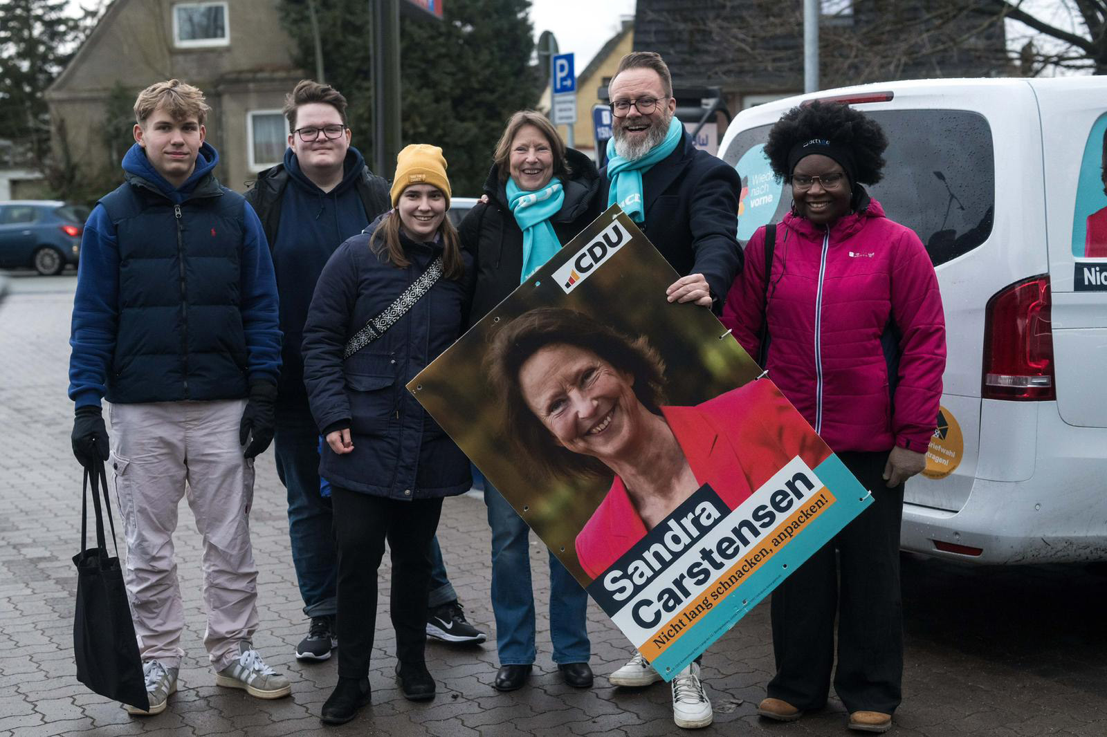 Wahlkampf Bundestagswahl 2025 mit Sandra Carstensen