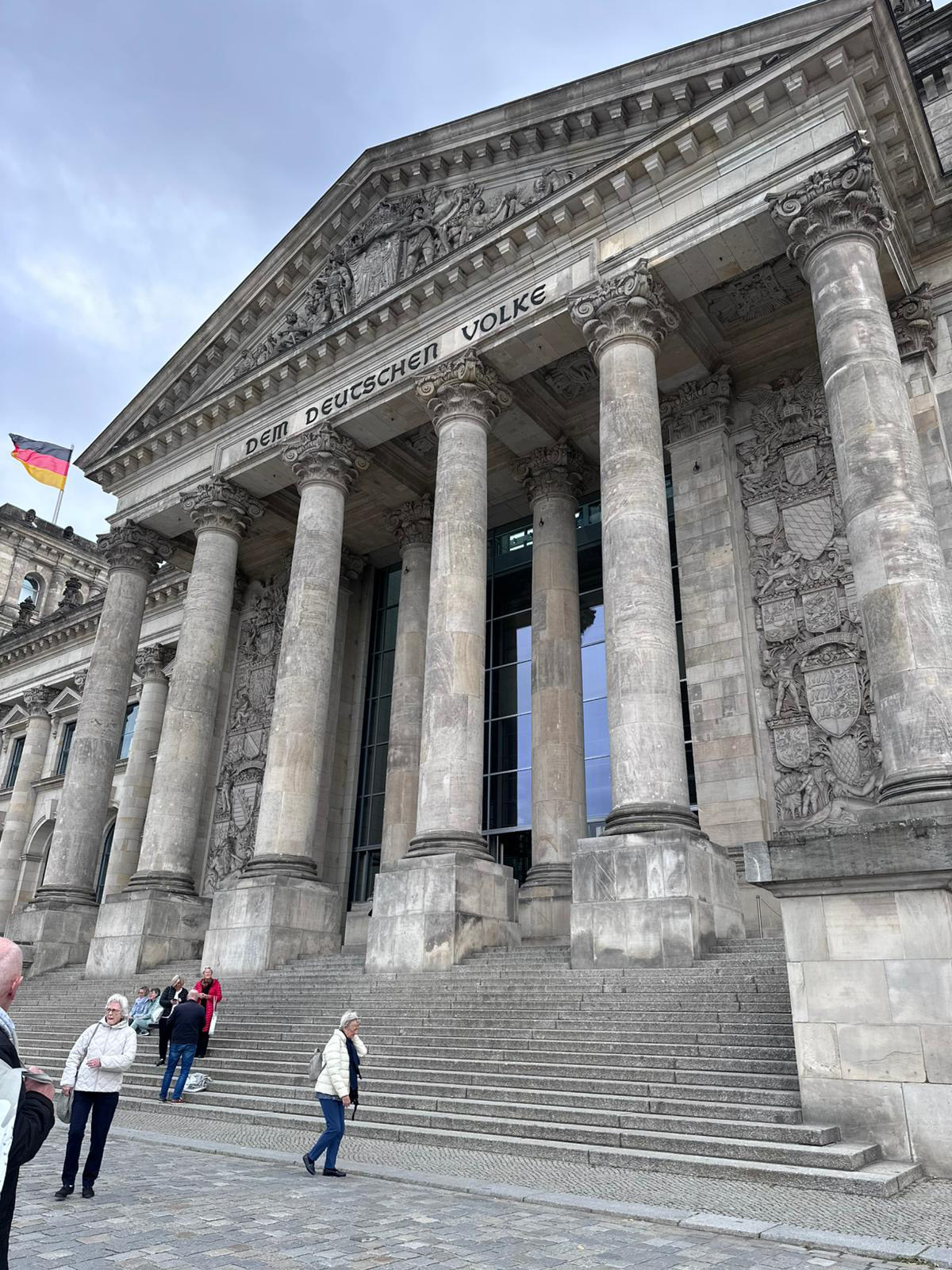 Reichstagsgebäude in Berlin